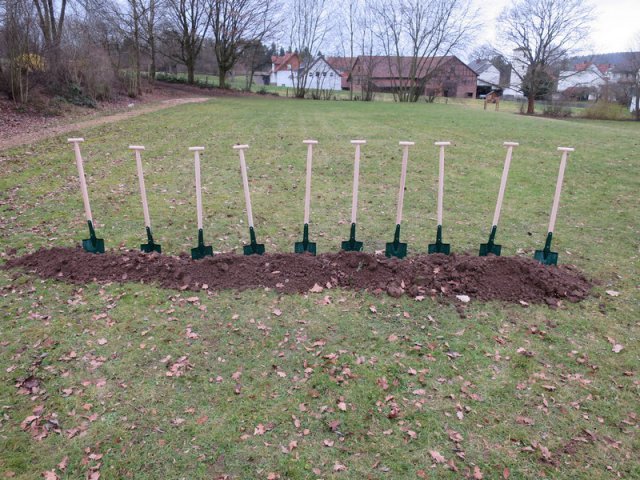 Spatenstich Multifunktionsfeld (30.01.16)