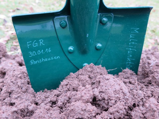 Spatenstich Multifunktionsfeld (30.01.16)