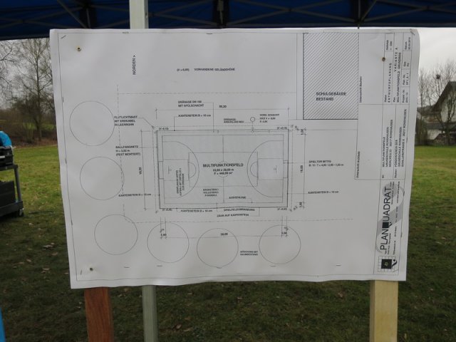 Spatenstich Multifunktionsfeld (30.01.16)