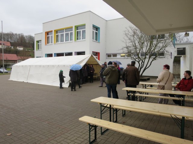 Spatenstich Multifunktionsfeld (30.01.16)