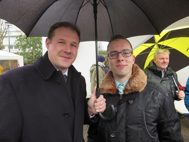 Spatenstich Multifunktionsfeld (30.01.16)