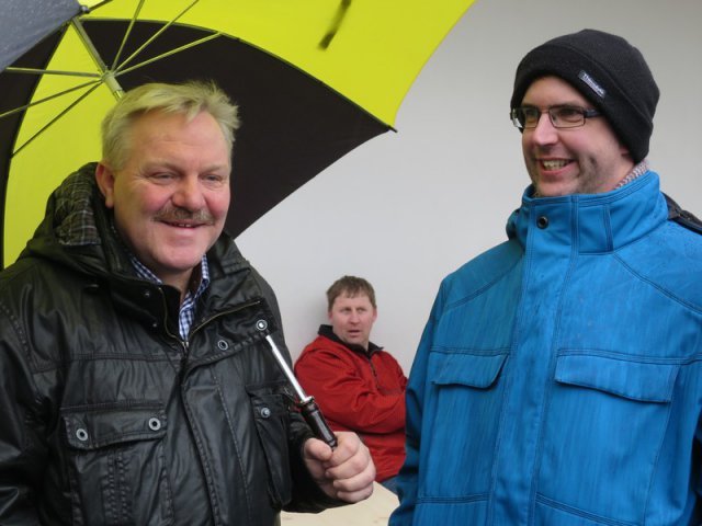 Spatenstich Multifunktionsfeld (30.01.16)