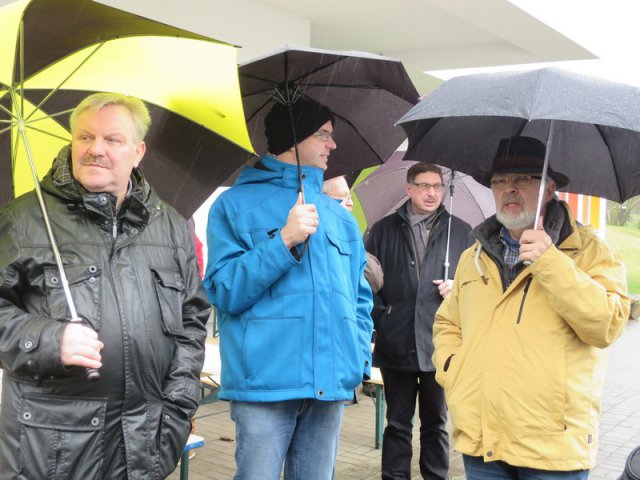 Spatenstich Multifunktionsfeld (30.01.16)