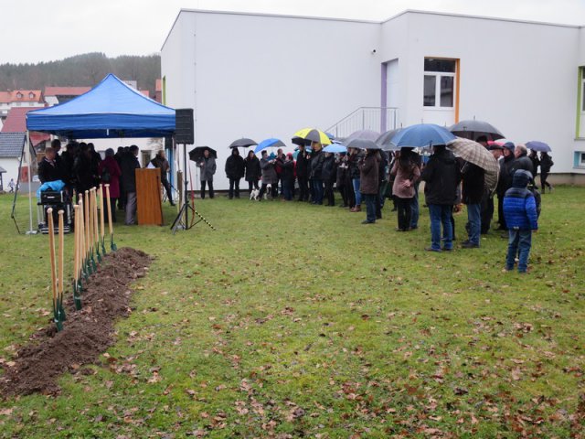 Spatenstich Multifunktionsfeld (30.01.16)