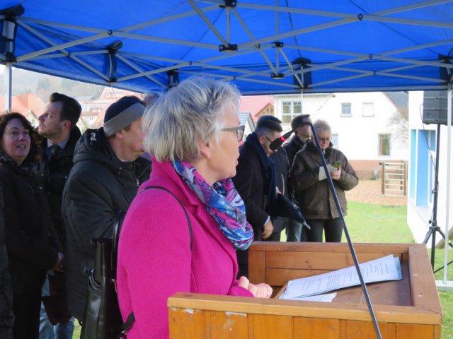 Spatenstich Multifunktionsfeld (30.01.16)