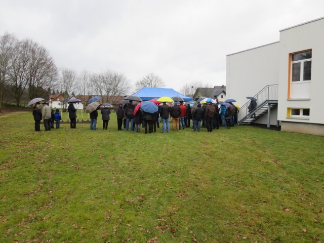 Spatenstich Multifunktionsfeld (30.01.16)