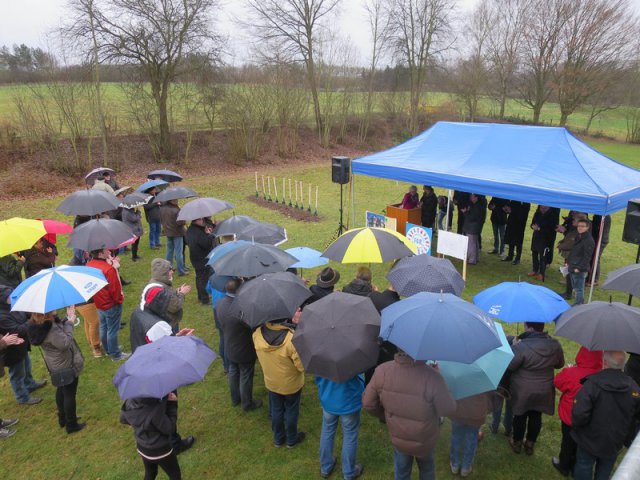 Spatenstich Multifunktionsfeld (30.01.16)