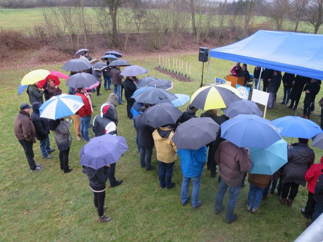 Spatenstich Multifunktionsfeld (30.01.16)