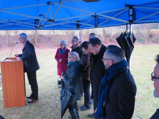 Spatenstich Multifunktionsfeld (30.01.16)