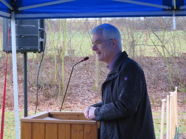 Spatenstich Multifunktionsfeld (30.01.16)