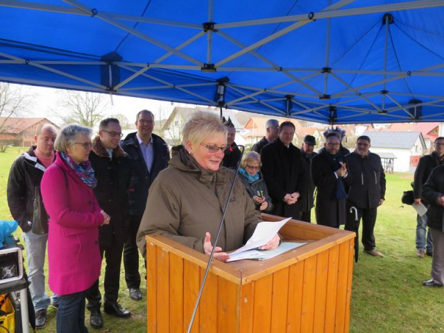 Spatenstich Multifunktionsfeld (30.01.16)