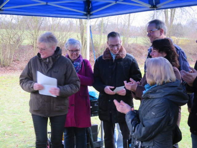 Spatenstich Multifunktionsfeld (30.01.16)