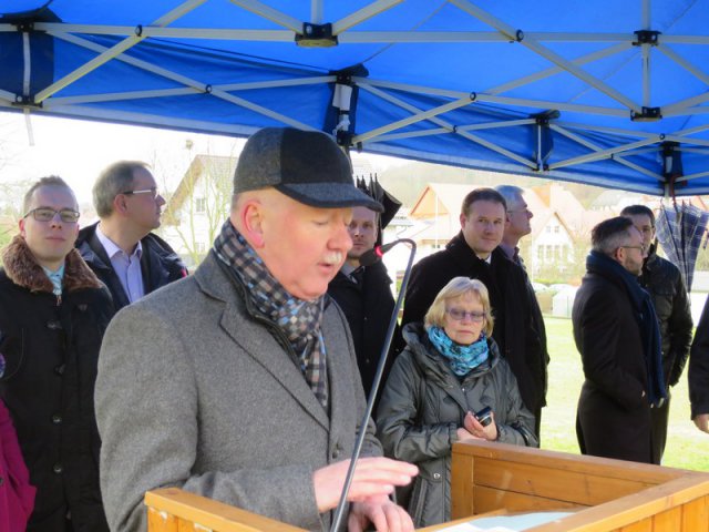 Spatenstich Multifunktionsfeld (30.01.16)