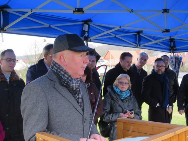 Spatenstich Multifunktionsfeld (30.01.16)