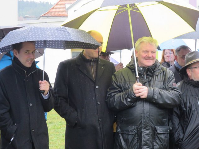 Spatenstich Multifunktionsfeld (30.01.16)