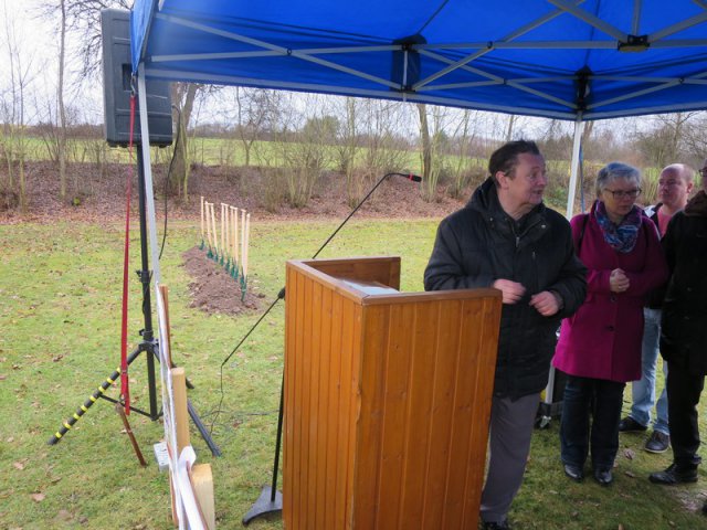 Spatenstich Multifunktionsfeld (30.01.16)