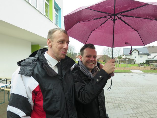 Spatenstich Multifunktionsfeld (30.01.16)