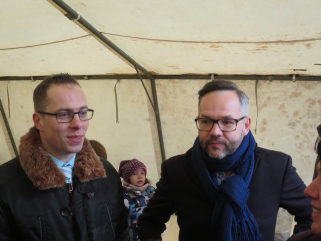 Spatenstich Multifunktionsfeld (30.01.16)