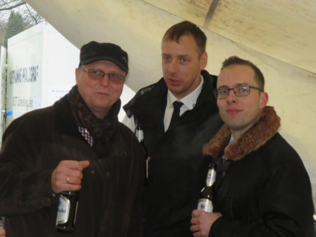 Spatenstich Multifunktionsfeld (30.01.16)