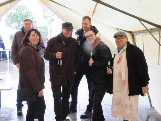 Spatenstich Multifunktionsfeld (30.01.16)