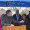 Spatenstich Multifunktionsfeld (30.01.16)