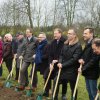 Spatenstich Multifunktionsfeld (30.01.16)