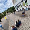Ferienbetreuung: Minispiele-Marathon auf dem Schulgelände